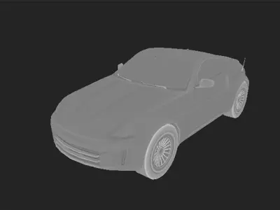 350Z REPLICA Low-poly 3D model