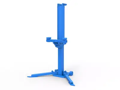 Bumper Jack for race car Scale 1 to 25 3D print model
