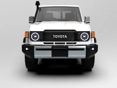 Toyota Land Cruiser J76 2024 3D model