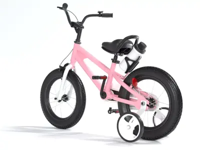 bicycle 3D model by crossdoe from CGTrader (Animated)