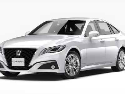 Toyota Crown 2019 3D model