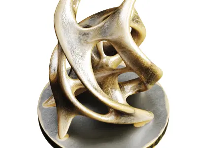 Abstract Sculpture Low-poly 3D model buy