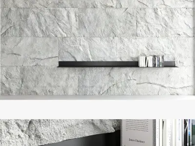 Decorative wall panel set 62 3D model