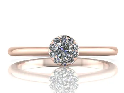 Minimalist Jewelry Ring 3D print model