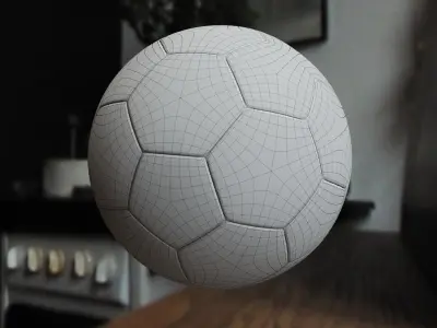 Soccer Ball 3D model