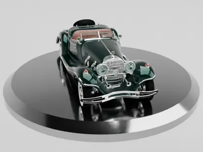 MERCEDES BENZ 1936 3D model