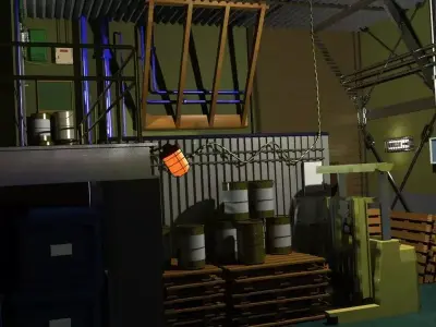 Ressident evvil 3 Nnemesis Low-poly 3D model