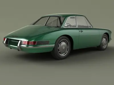 Porsche Typ 754 3D model