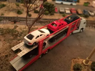 Truck Auto Car Carrier N Scale 3D print model