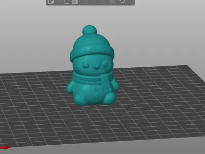 Snowman Decor  3D print model