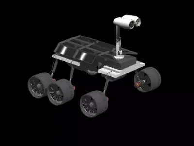Fictional Rover 3D model