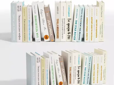 book for decor 3D model