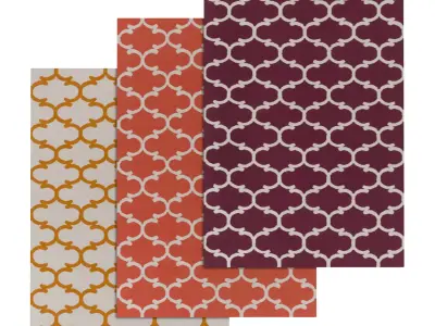 Rug Set 1179 3D model