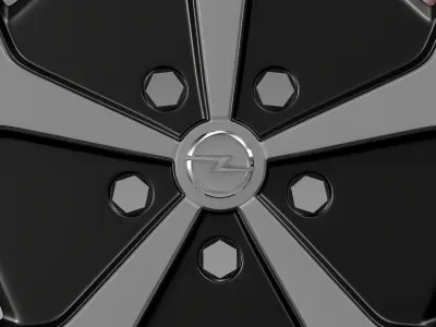 Opel Ampera wheel 3D model