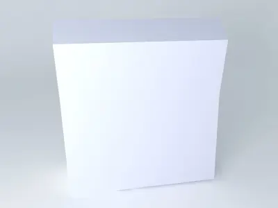 crayon box Free 3D model