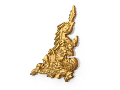 Classic decor ornament 174 3D model