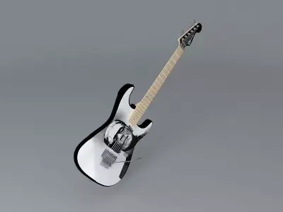 Charvel Karloff model guitar Free 3D model