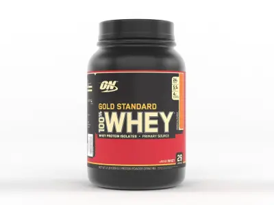 Protein Powder 3D model