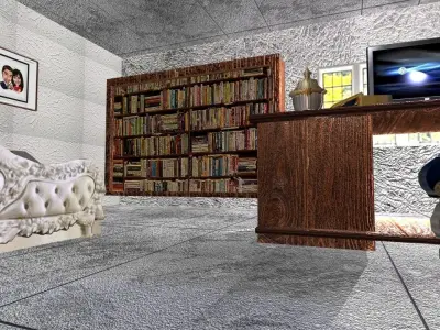 Room Design Low-poly 3D model