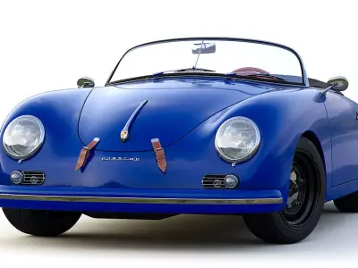 Porsche 356 A Speedster 1956 3D model