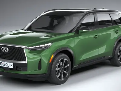 Infiniti QX60 2026 3D model