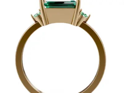Ring 3D Model-13 Free 3D print model
