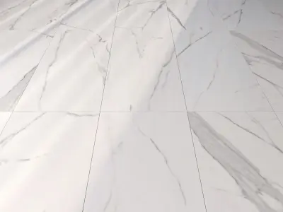 Marble Floor Afyon White Set Texture