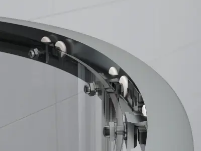 Shower room Ravak Blix - model BLCP4 SABINA 3D model