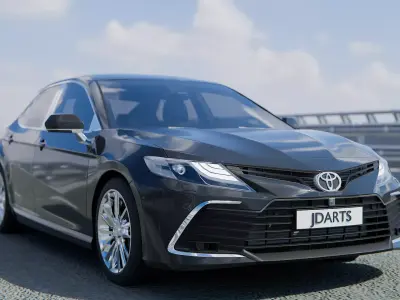 Toyota Camry Urban Driving 3D model