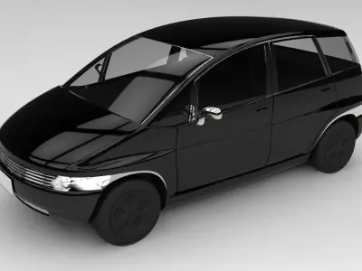 SmallSedanAS1Ft car Free 3D model