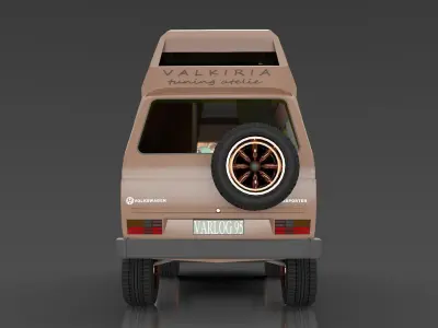 Volkswagen Transporter 3 VMHE 3D model