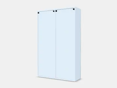 BESTA Display cabinet Low-poly 3D model