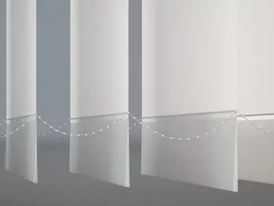 Vertical Blinds 3D model