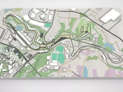 Suzuka Circuit Mie Prefecture Japan 3D model