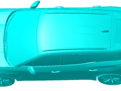 Chevrolet Blazer EV RS AWD 2024 Vehicle 3d scan data 3D model 3D model