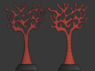 Tree Sculpture P 3D print model