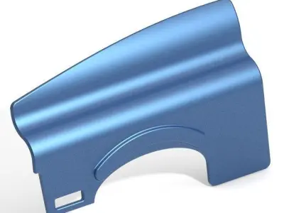 Kids Engineering Car Fender 3D print model