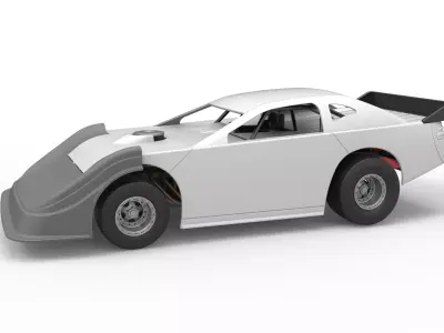 Australian Super Sedan Version 2 Scale 1 to 25 3D print model