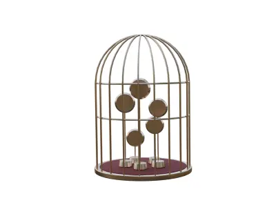 Luxury Decorative Accent Piece Low-poly 3D model