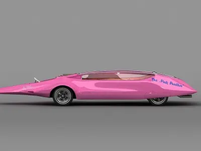 Pink Panther Mobile 1969 3D model