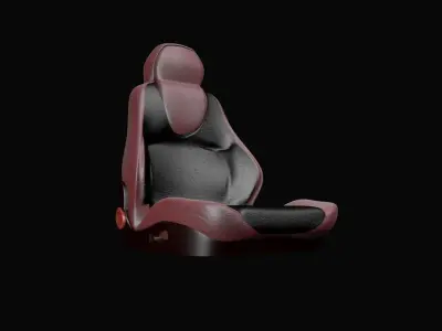 Car racing  Seat -3D model 3D model