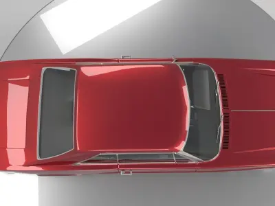 Galaxie 500 7L High Poly 3D model