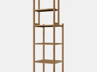 RAGRUND Shelving unit Low-poly 3D model