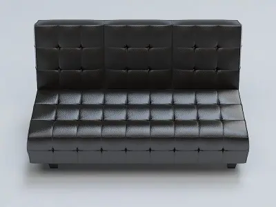 Sofa leather 3D model