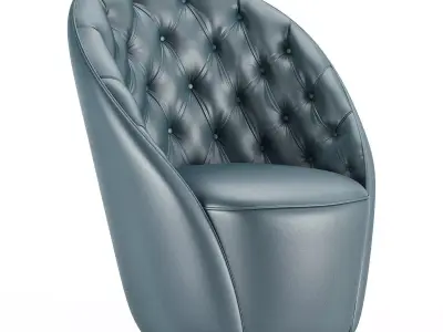 Gold Confort GIOTTO Low-poly 3D model