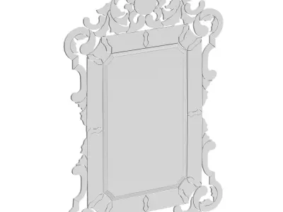 Bernard Venetian Mirror 3D model