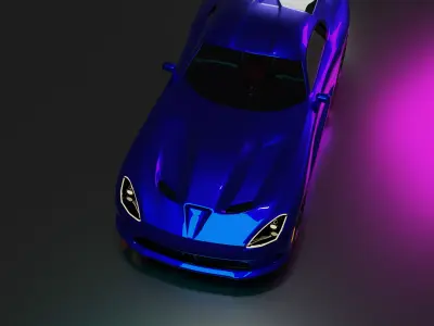 Dodge Viper Srt 2015 3D model