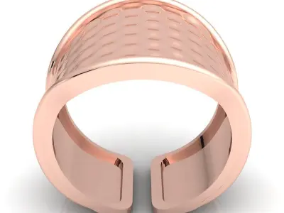 luxury Fancy Ring51 Free 3D print model