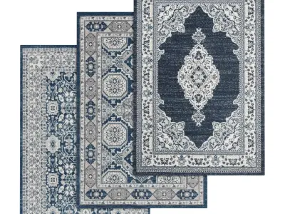 Rug Set 204 3D model