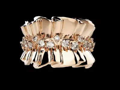 Archi Bar en Corolle ring 3D print model